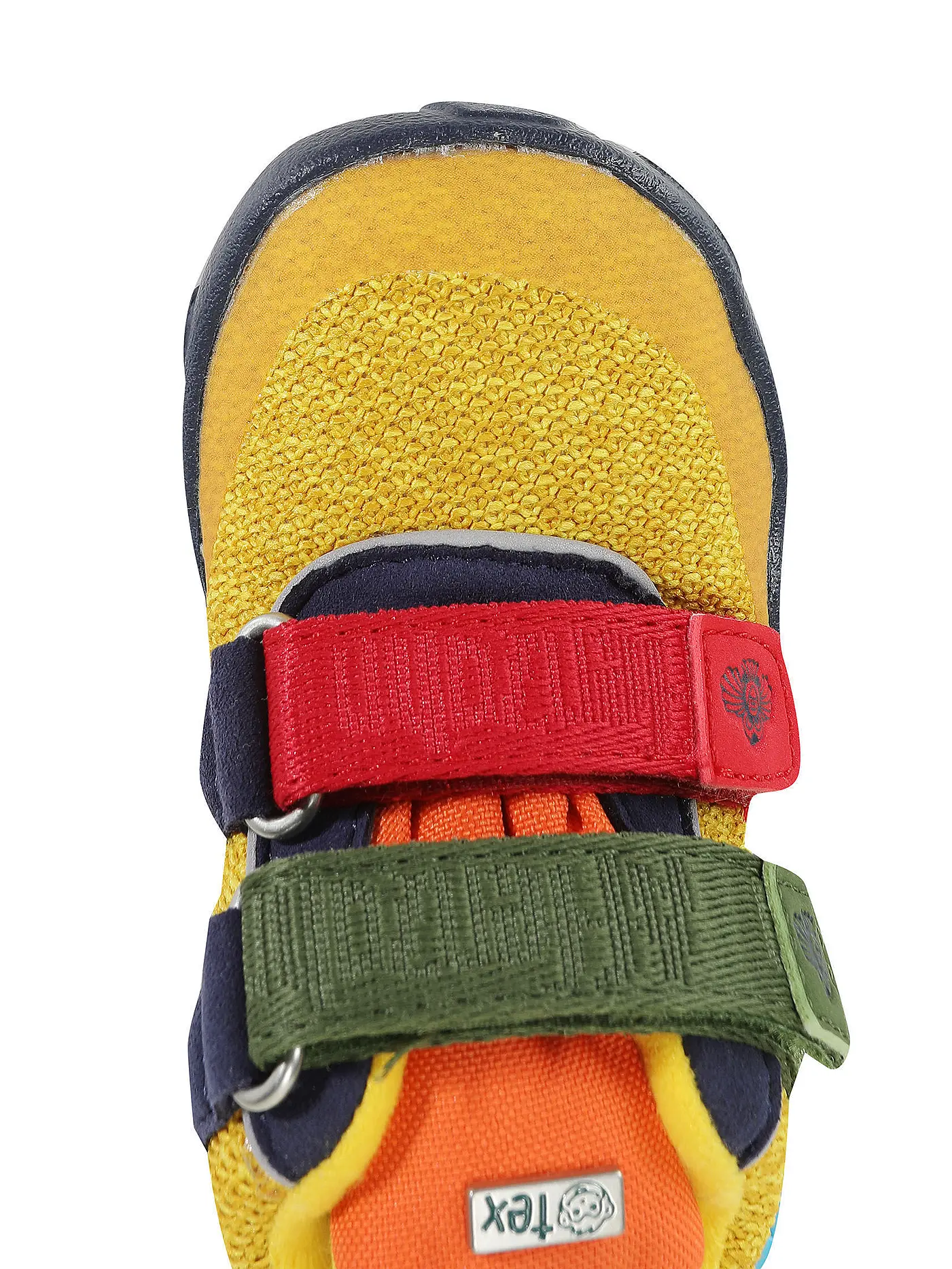 AFFENZAHN | Kinder Barfußschuhe - Übergangsschuh KNIT HAPPY Bär | gelb